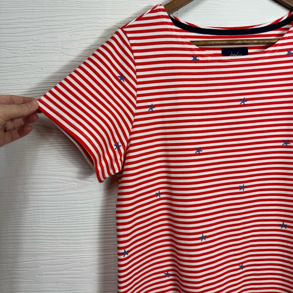Joules Red and White Striped Starfish Nautical Dress
Sz 10 - Picture 7 of 10